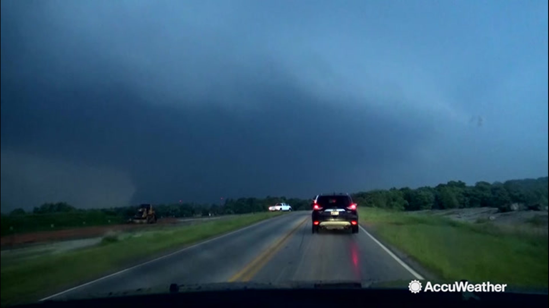 Several violent tornadoes were spotted tearing through parts of Oklahoma and Missouri by AccuWeather's Blake Naftel on May 22.