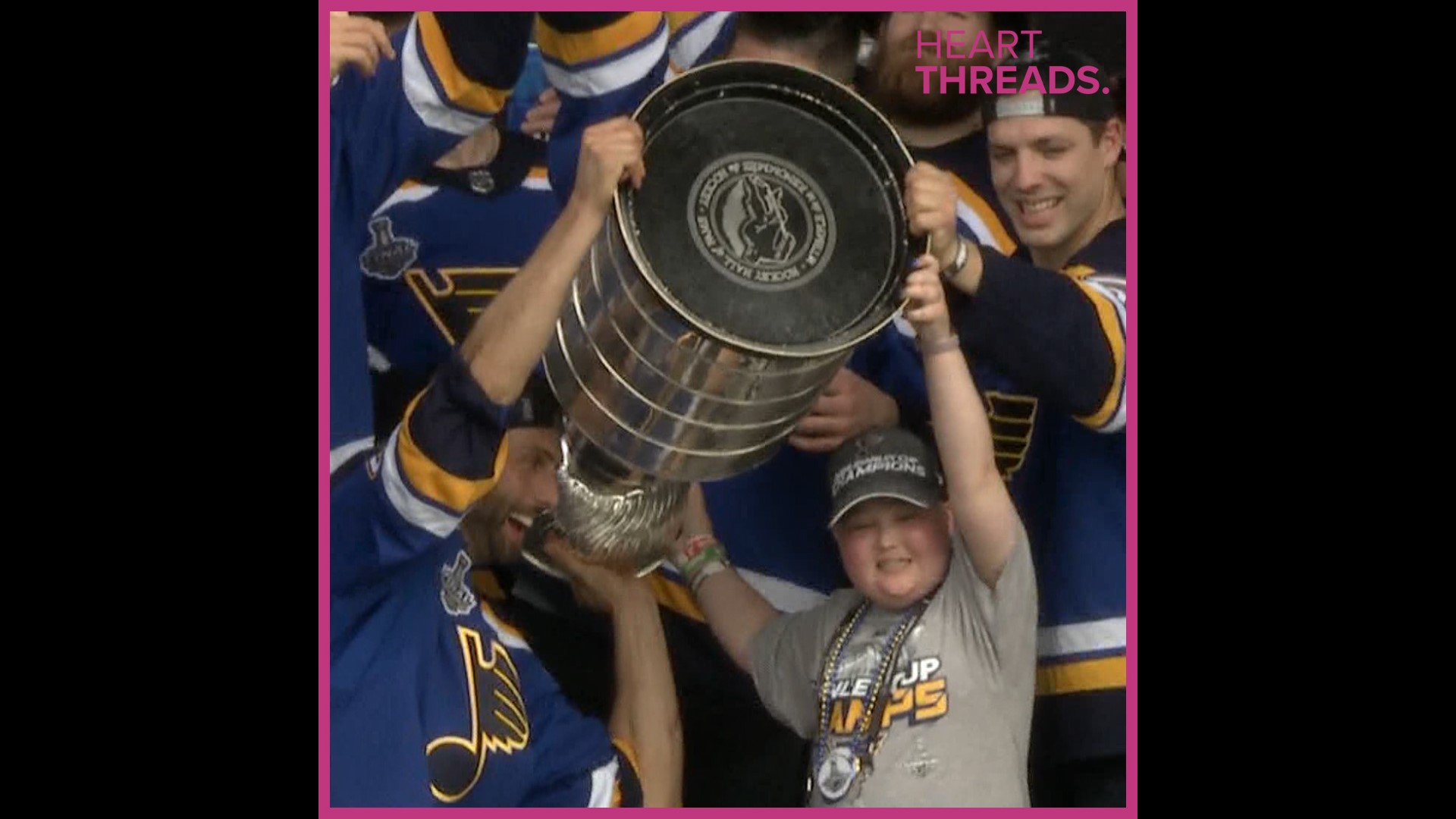 Laila Anderson, the girl who inspired a city with her brave battle against a rare disease, was enshrined in the Hockey Hall of Fame.
