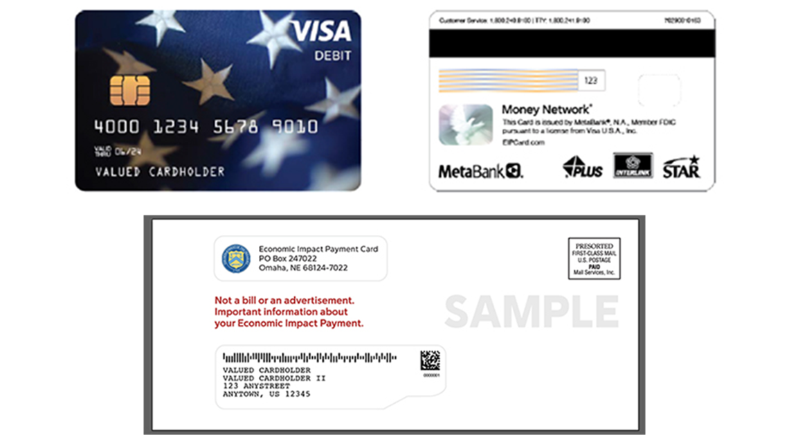 Economic Impact Payment Card Dont Throw Out Your Stimulus Money Wltxcom