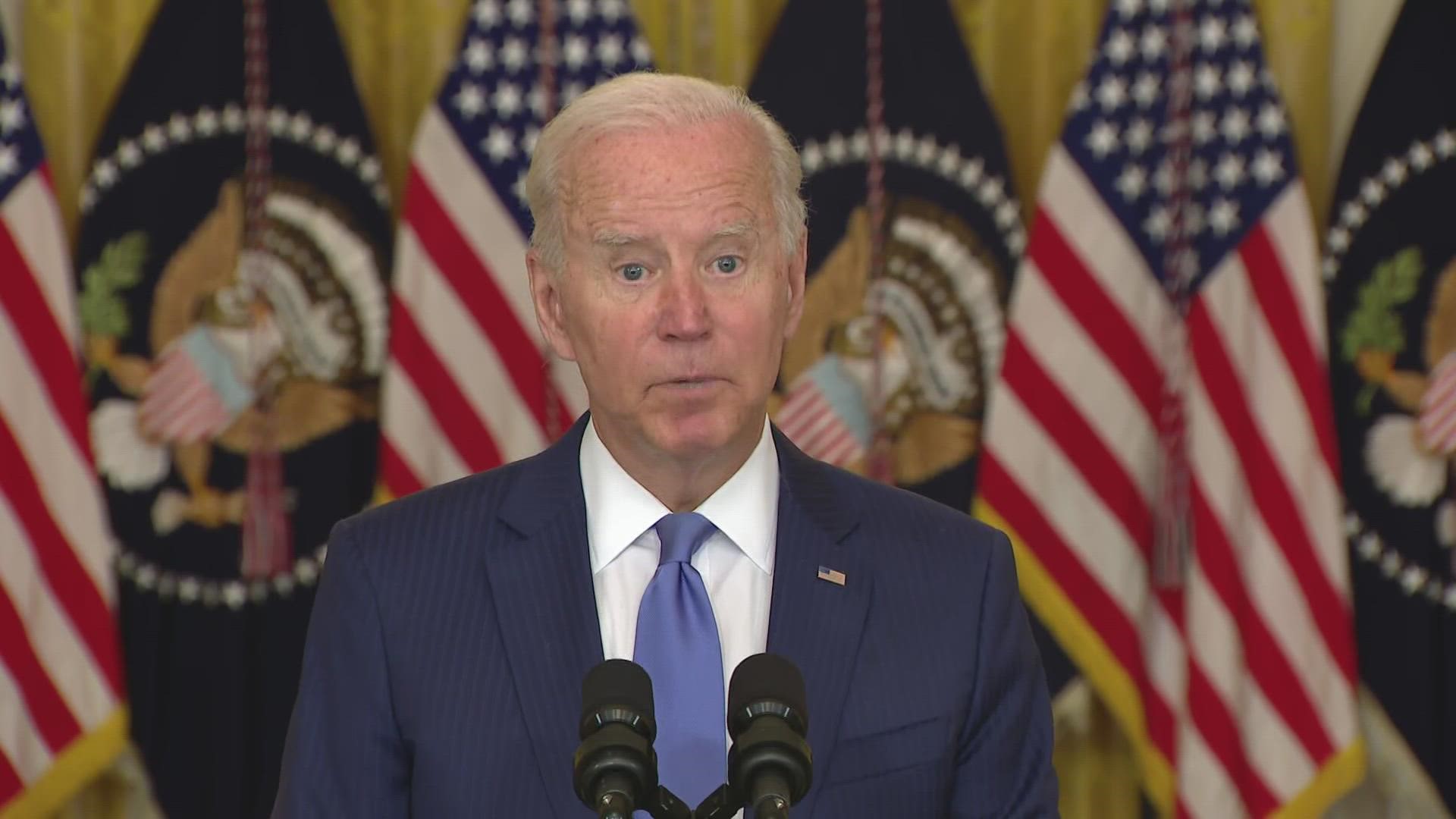 President Joe Biden announced changes to tax policy Thursday that he believes will help the middle class.