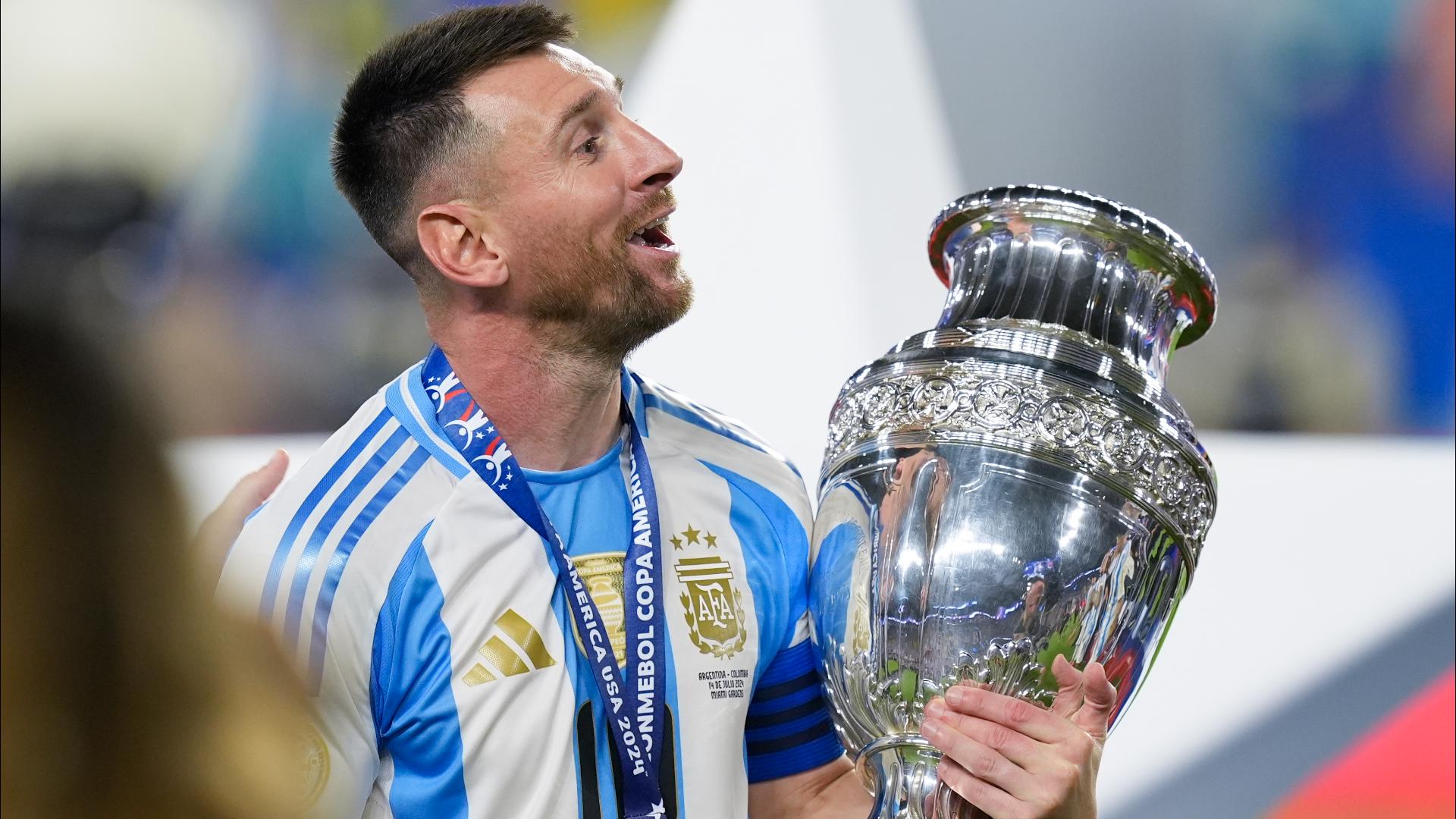 Argentina wins record 16th Copa America title