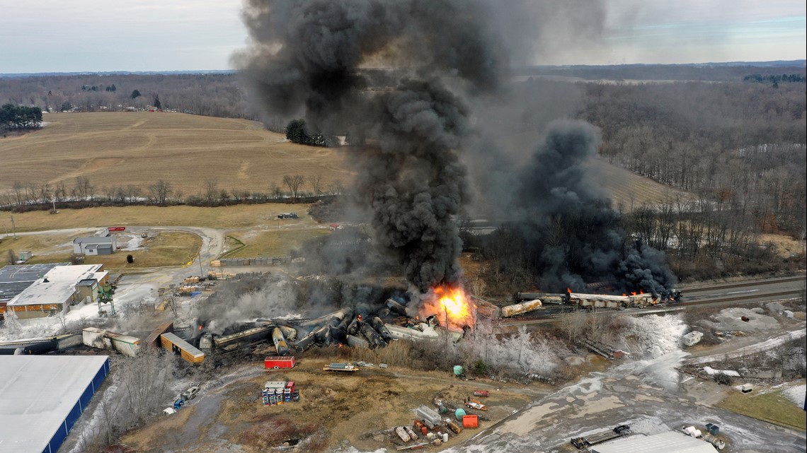 Train warning sounded just before East Palestine derailment - Vimarsana News