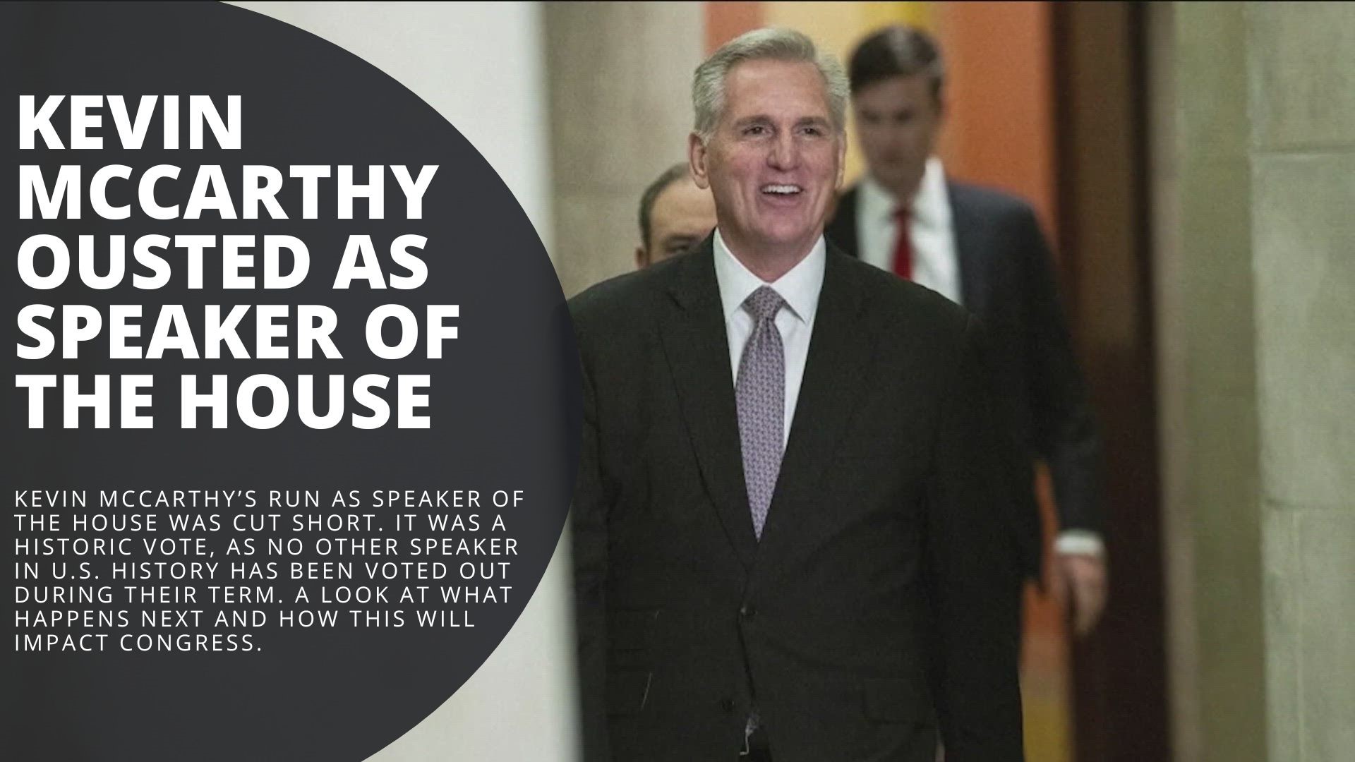 In The News Now Kevin McCarthy Ousted As Speaker Of The House Wltx Com