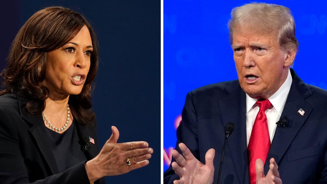 What happens if Trump and Harris tie?