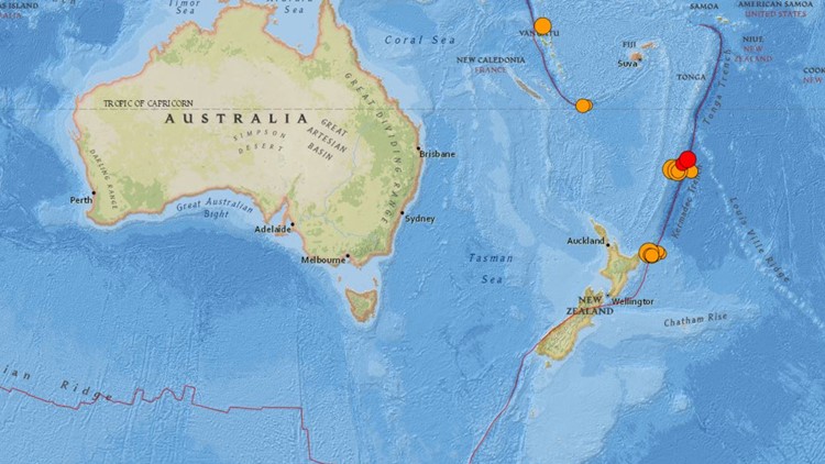 Tsunami watch in Hawaii cancelled after Pacific earthquake ...