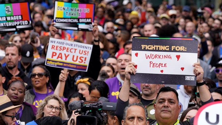 Hollywood union SAG-AFTRA overwhelmingly votes to authorize strike