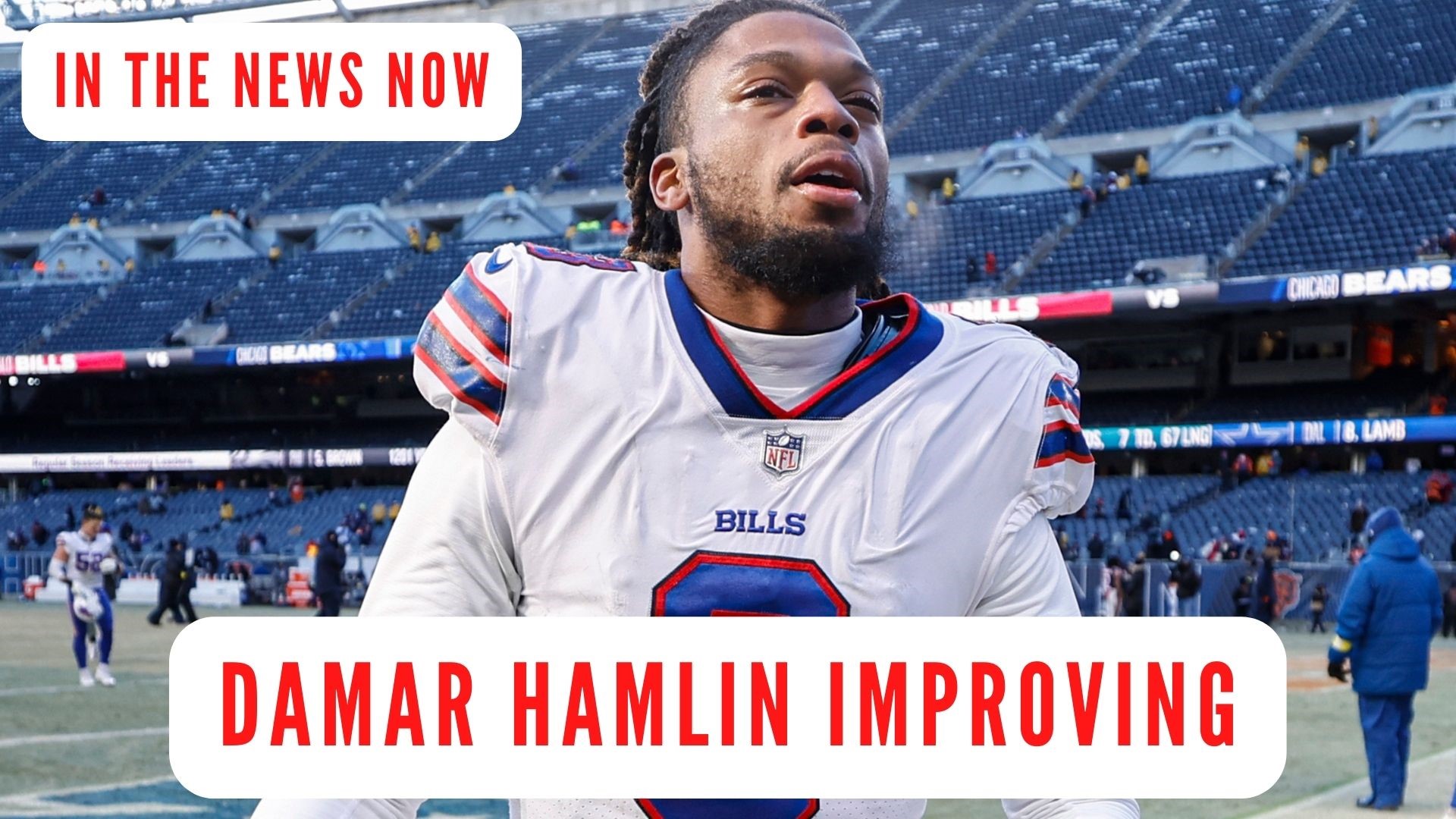 Bills' Hamlin breathing on his own, joins team via video - The Columbian