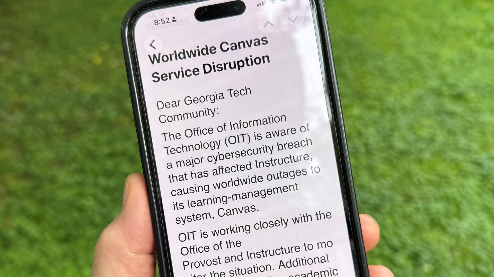 Canvas back online after system hack. Here's what happened | wltx.com