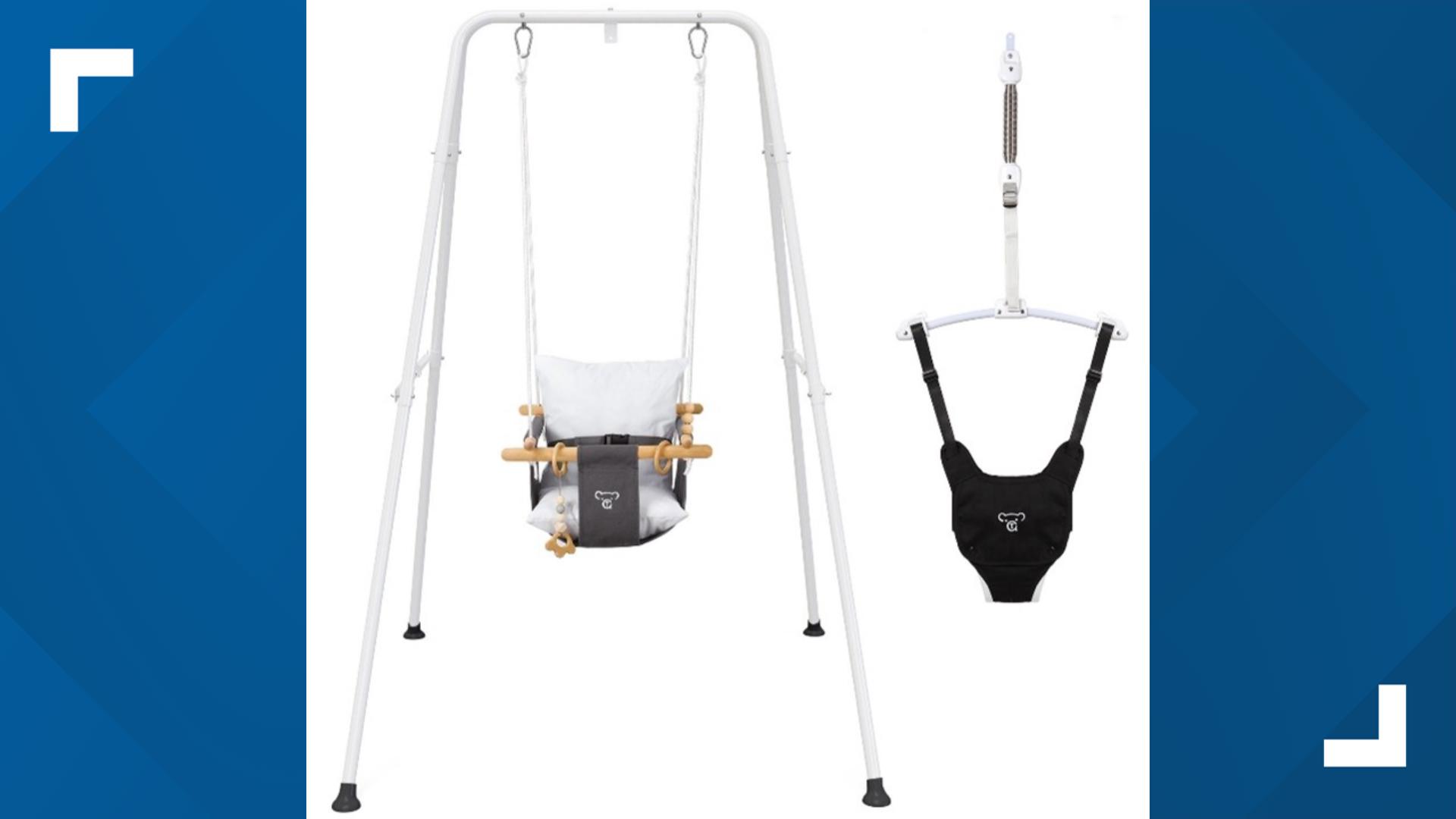 Strngulation Injuries 41,000 baby jumpers and swings recalled due to risk of injury ...