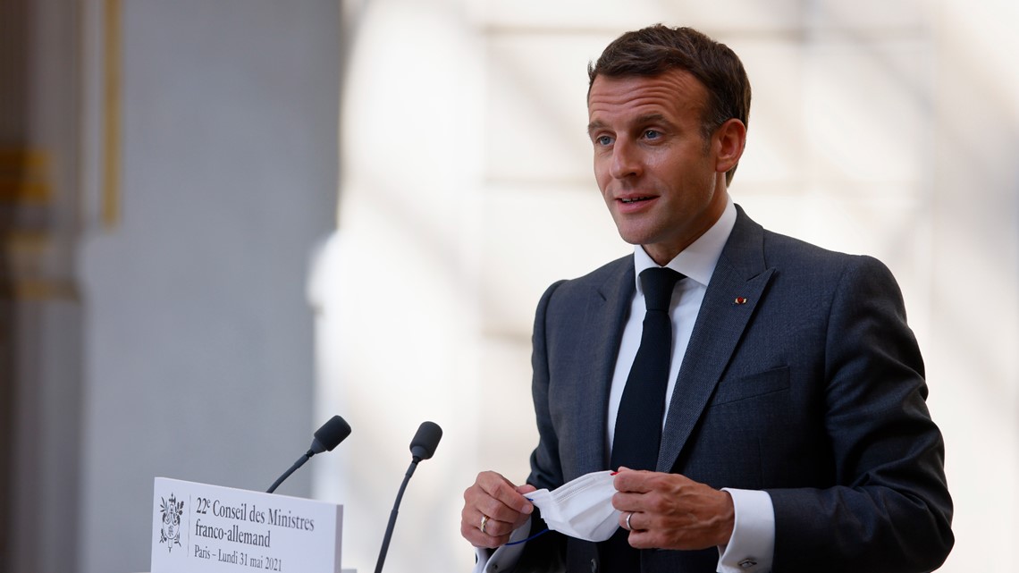 Man who slaps French president sentenced to 4 months in prison - Vimarsana News
