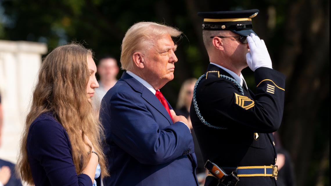 Trump issues statement from Gold Star families
