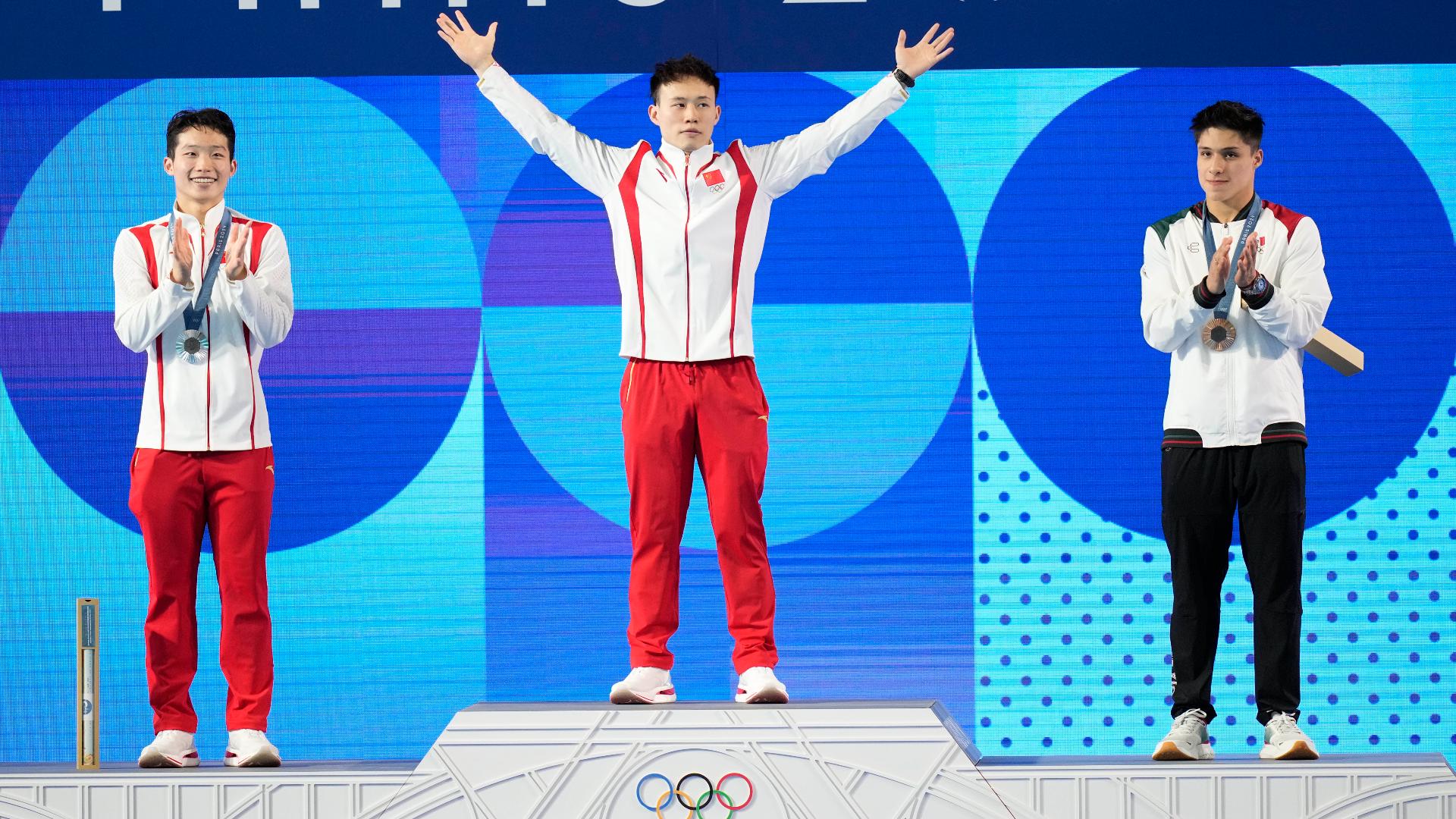 China stays on track for sweep of all 8 diving gold medals | wltx.com