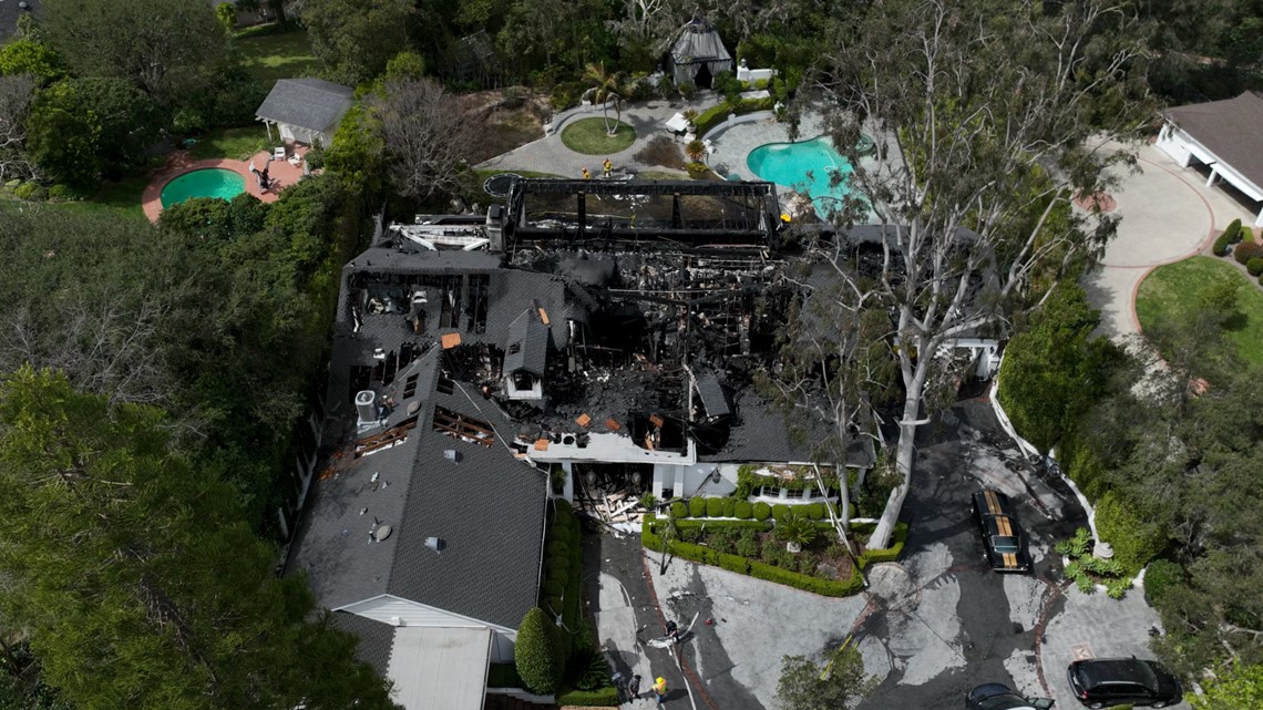 Cara Delevingne's L.A. home destroyed in fire | wltx.com