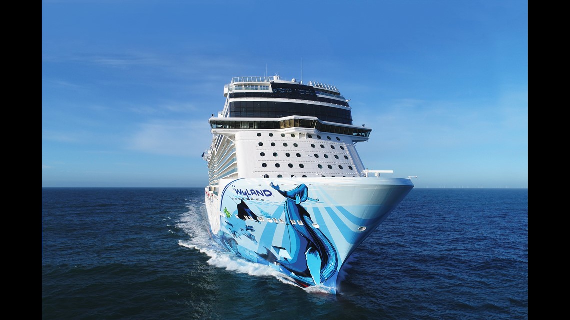 With Arrival Of Norwegian Bliss Los Angeles Gets Its Biggest Cruise Ship Ever Wltx Com