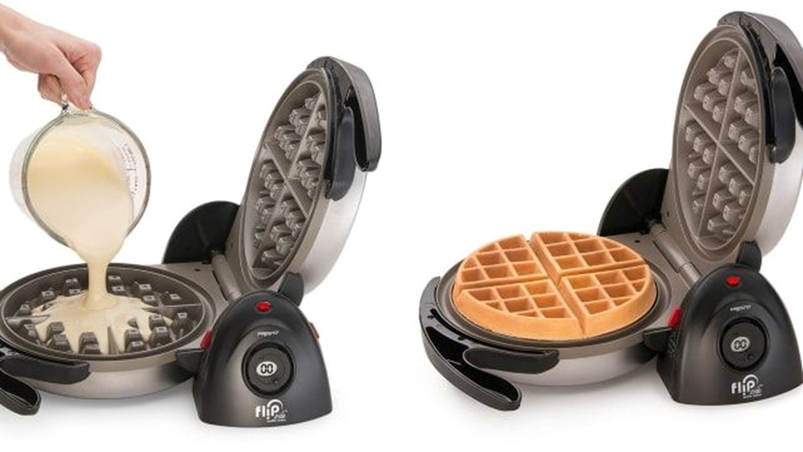 disney mickey mouse double flip waffle maker waffle iron