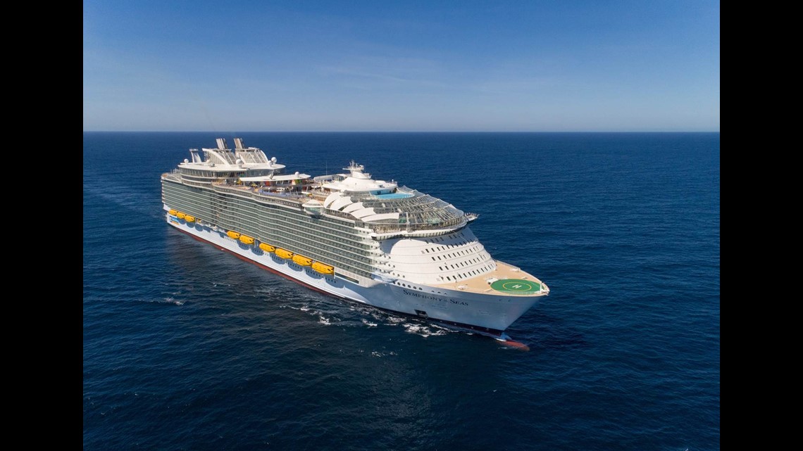 New Video Inside Royal Caribbean S Symphony Of The Seas World S Largest Cruise Ship Wltx Com