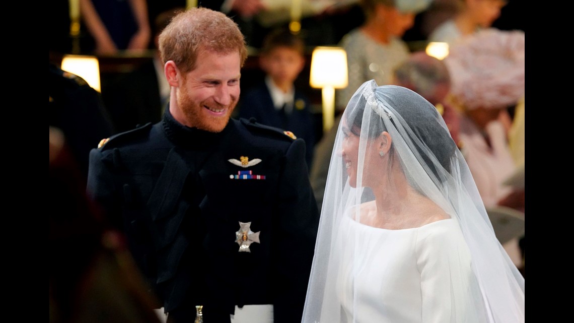 See Meghan Markle S Stunning Givenchy Wedding Dress From Every