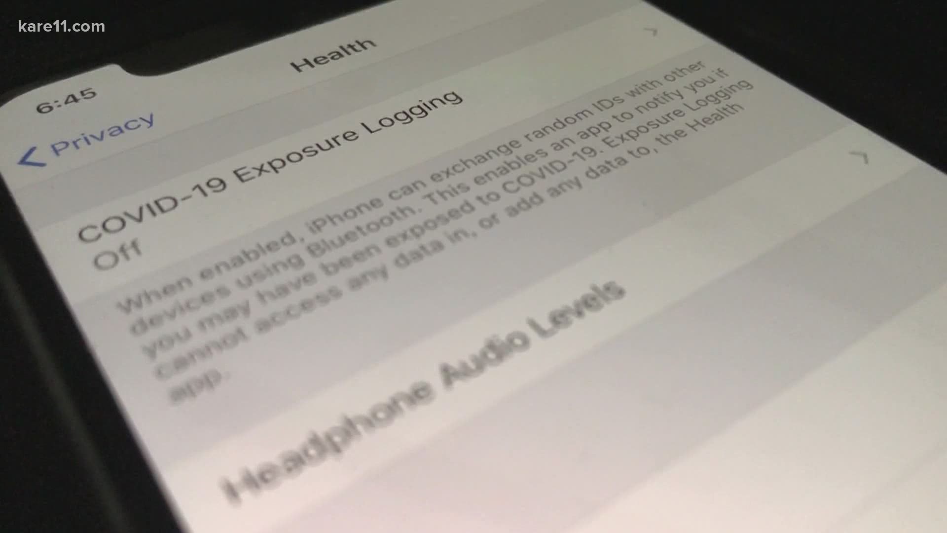 Exposure logging is now available on Apple and Android devices, but users need to voluntarily opt-in and download an authorized secondary app.