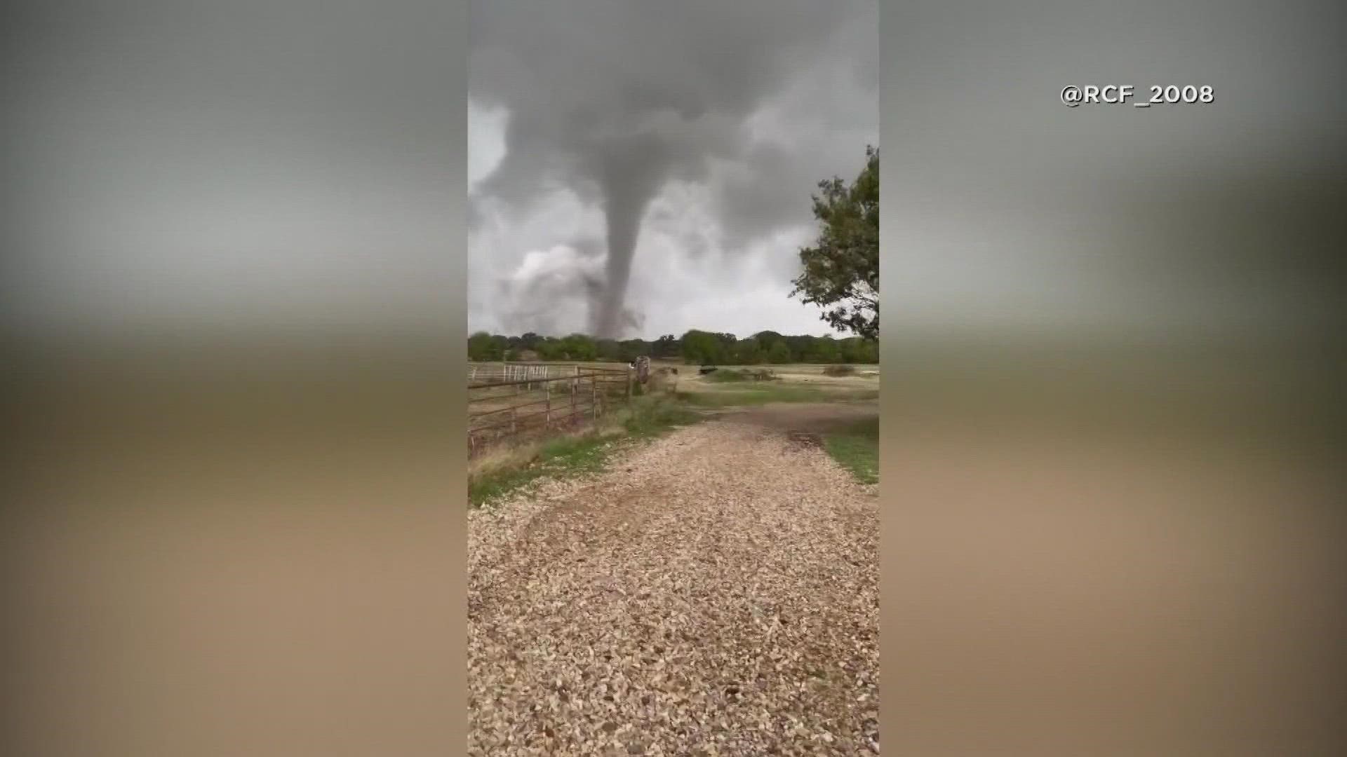 A flurry of tornado alerts were issued for the North Texas area.