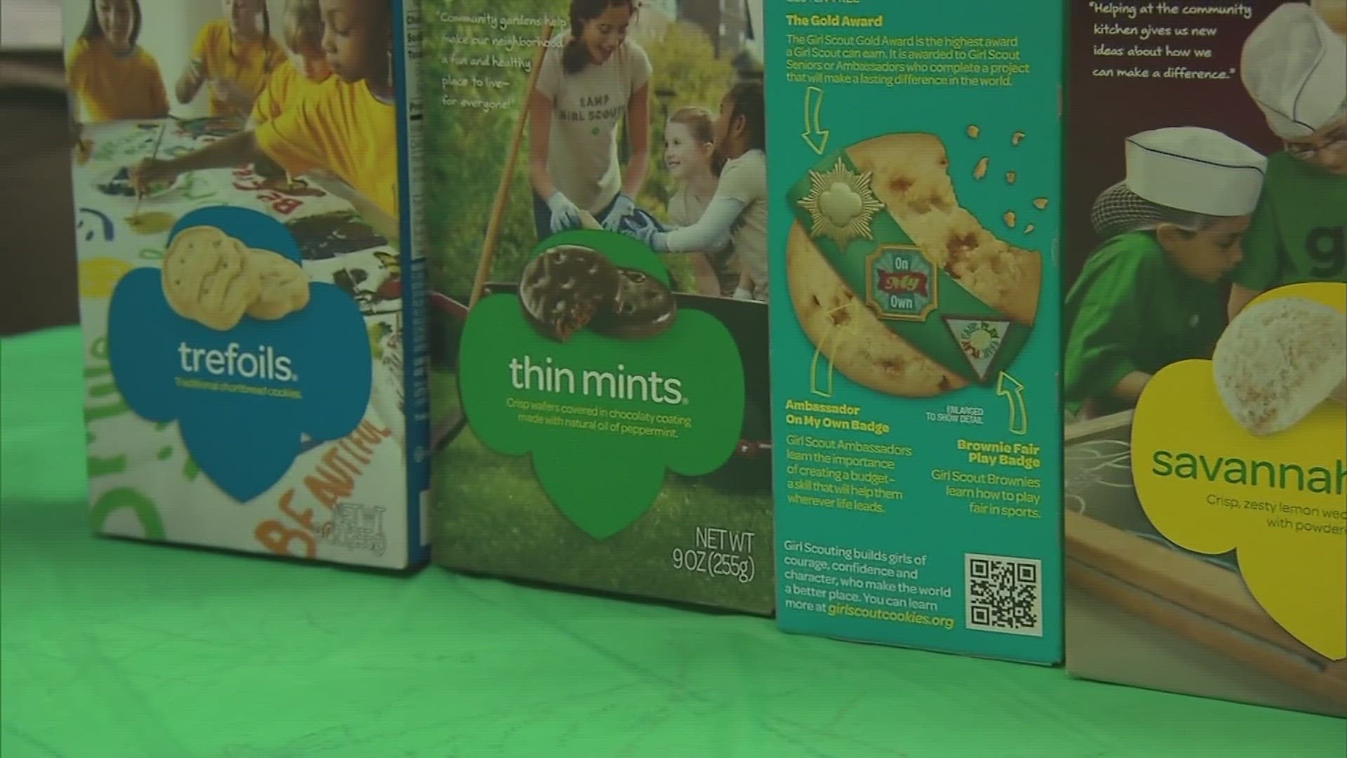 Raspberry Rally Girl Scout Cookie Boxes Selling on  at High Prices