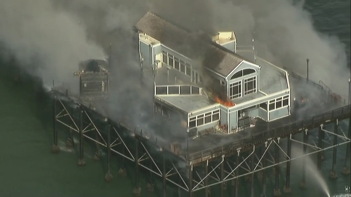 Oceanside Pier fire contained in California | wltx.com