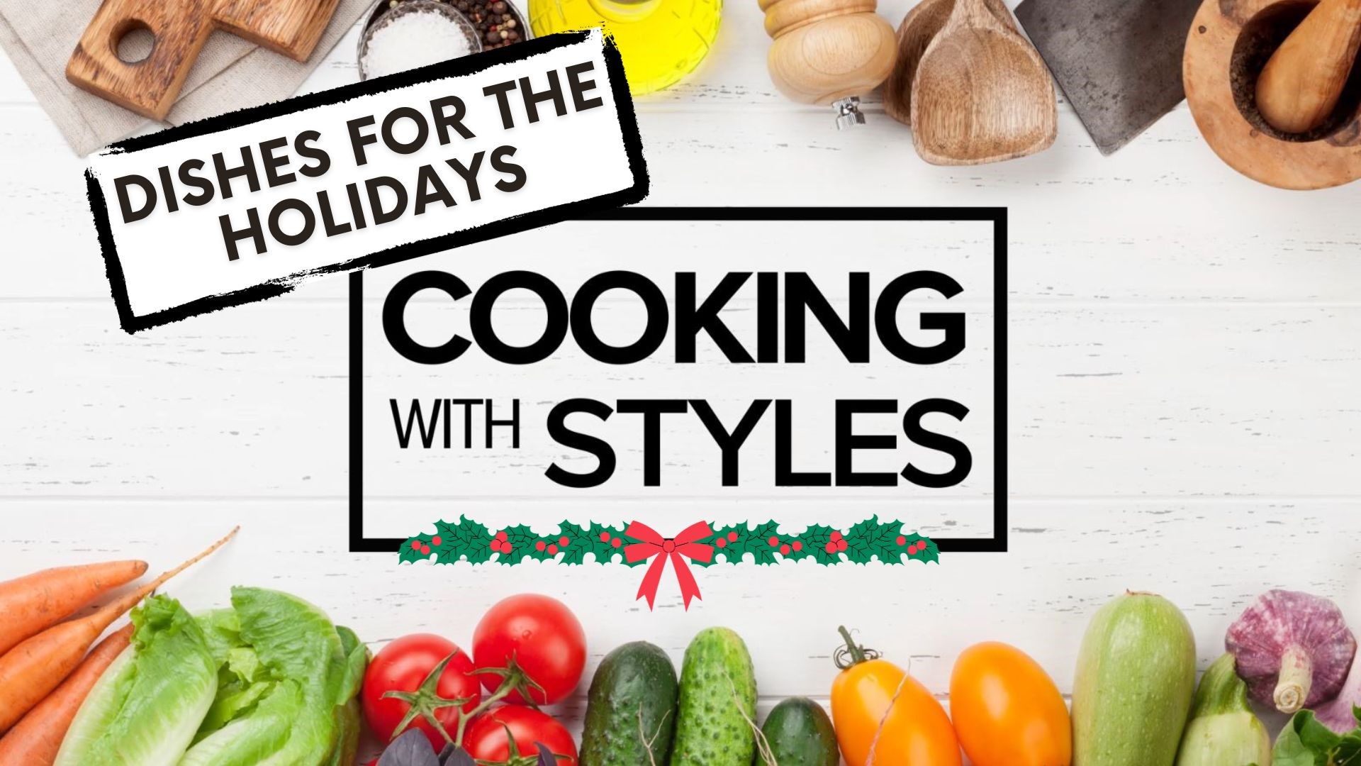 Shawn Styles shares some of his favorite dishes for those upcoming holiday parties or family get togethers.