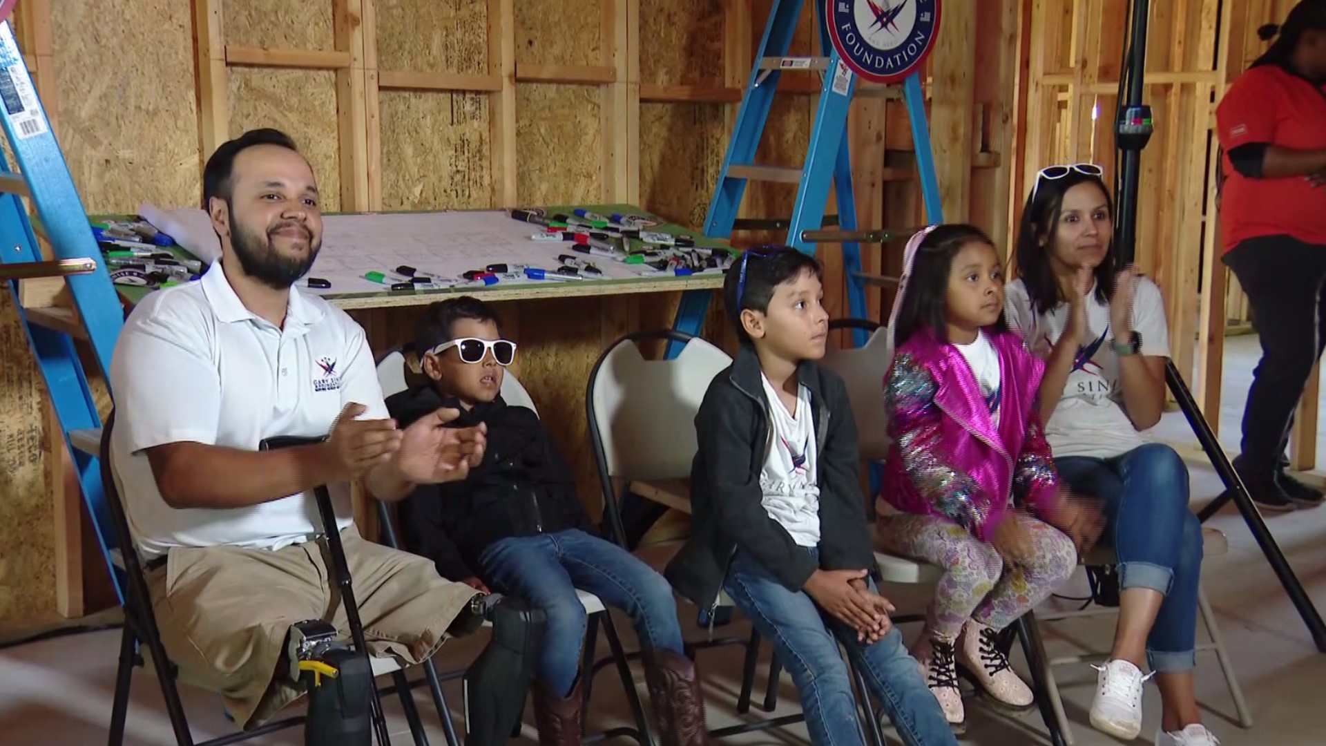 A brand new home is under construction in Bonita for a special marine veteran and his family, and it will be mortgage-free thanks to the Gary Sinise Foundation.