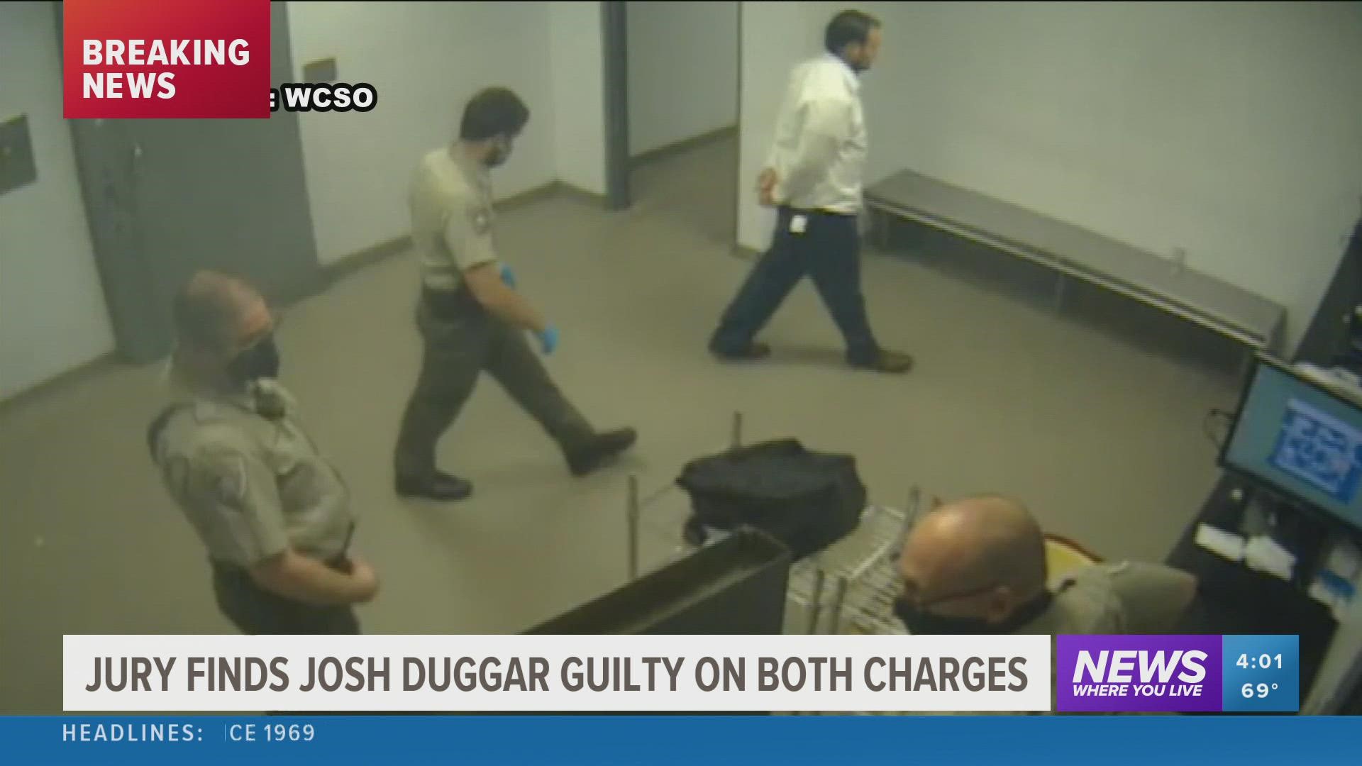After an almost two week trial, a federal jury has found Josh Duggar guilty. He will be sentenced at a later date.