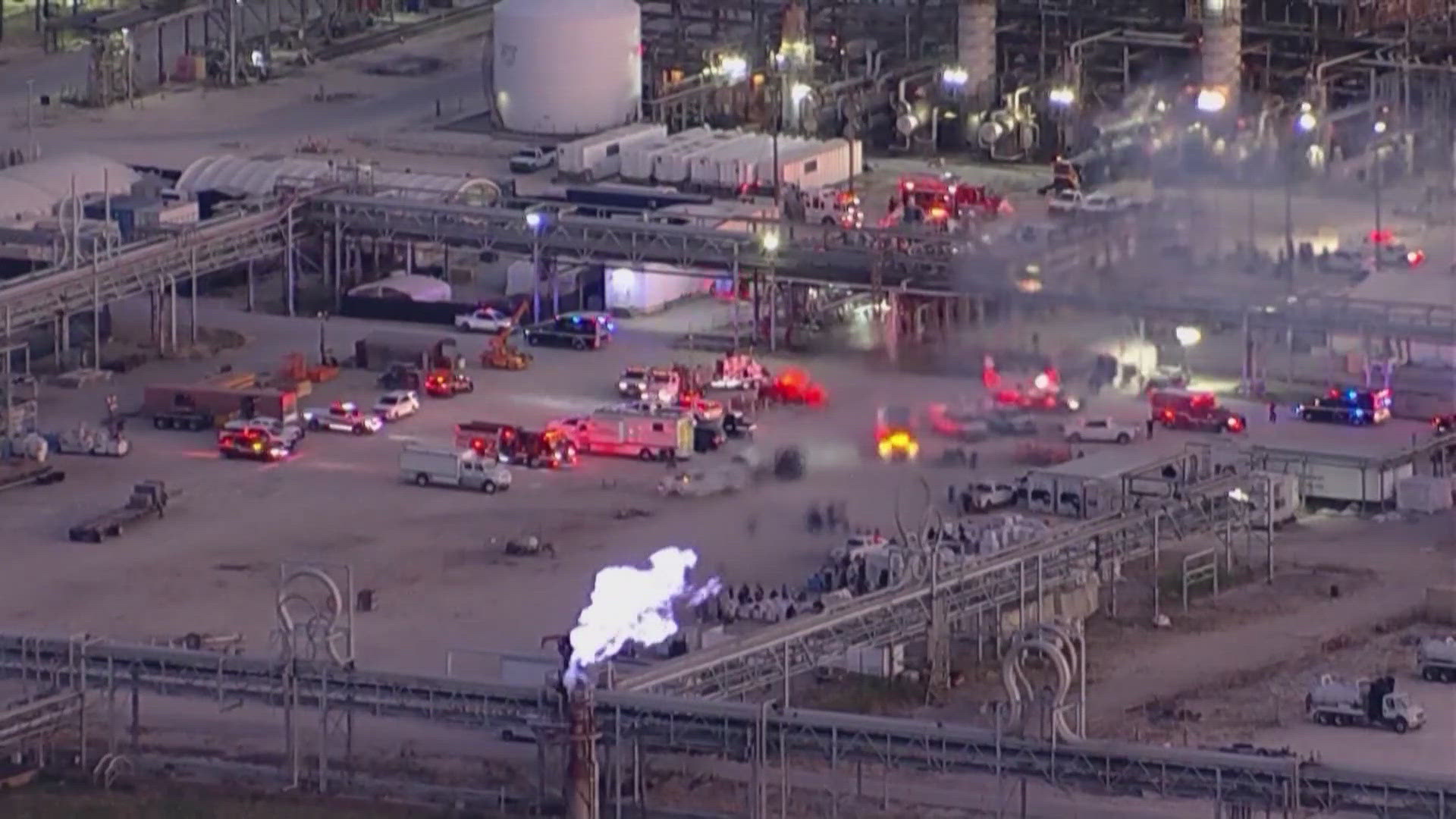 Sheriff Gonzalez said two people died and dozens of others were injured in a chemical release at the PEMEX facility in Deer Park.