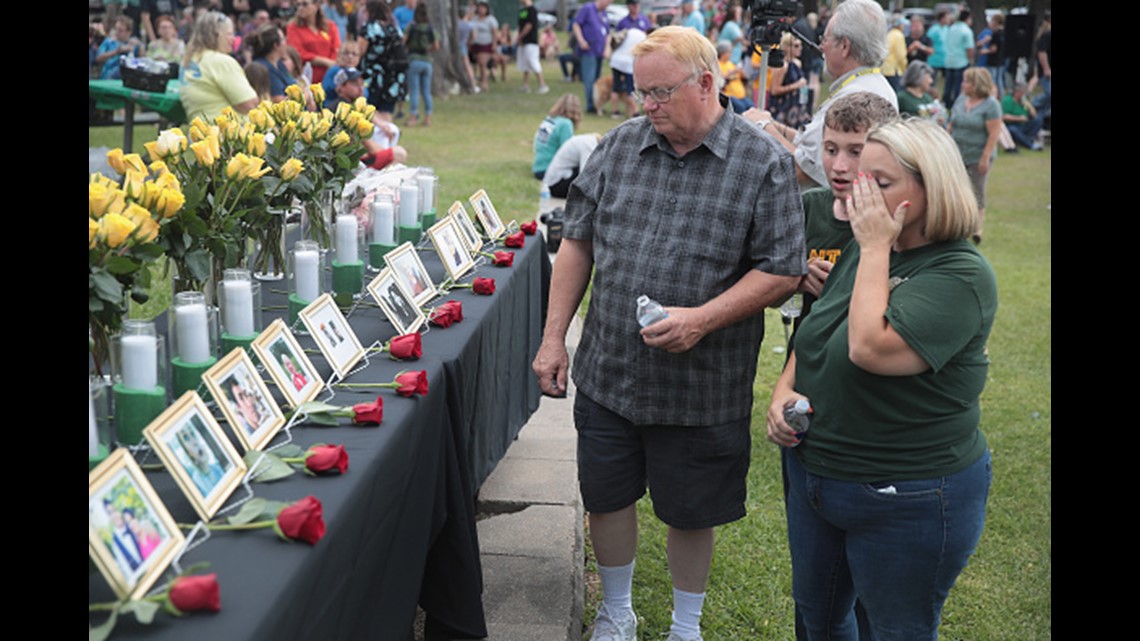 Houston Astros Honor Santa Fe Shooting Victims During Batting