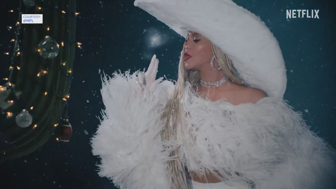 Beyoncé's Christmas halftime show during Texans game details | wltx.com