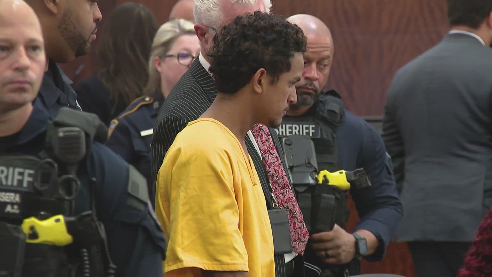 Franklin Jose Peña Ramos and Johan Jose Rangel Martinez are charged with capital murder in the death of Jocelyn Nungaray. Peña's bond was set at $10 million Monday.