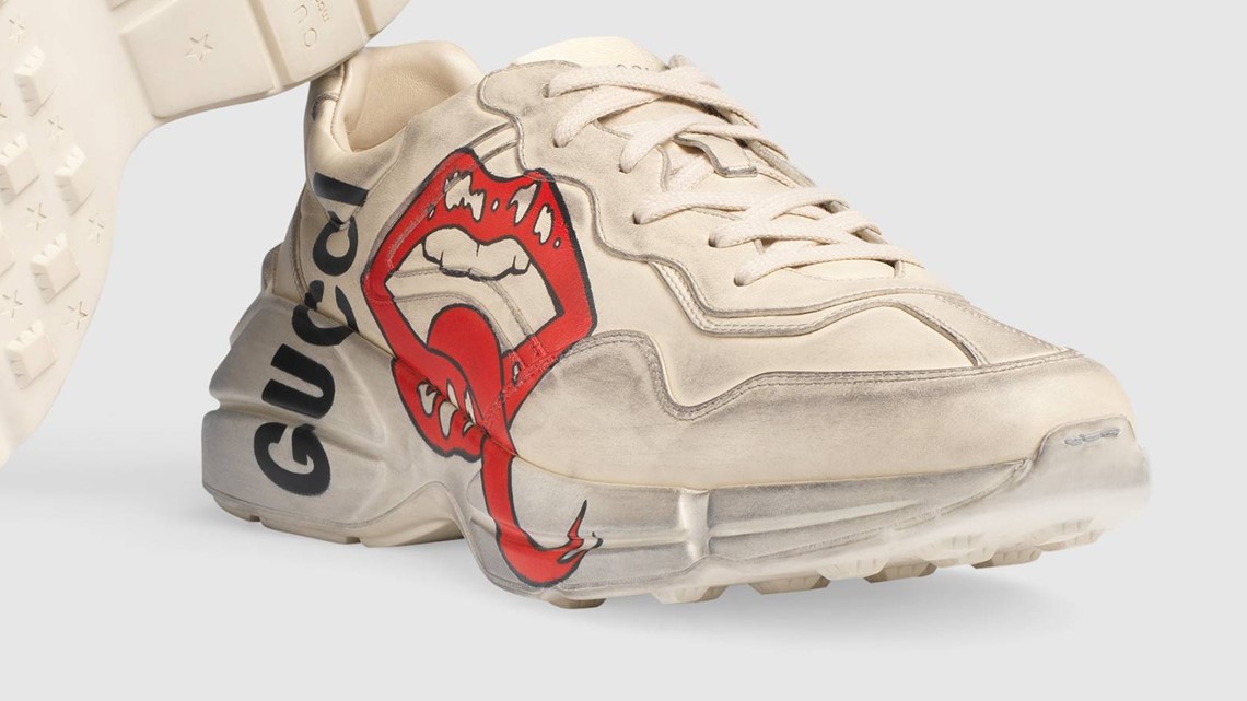 gucci trainers dirty
