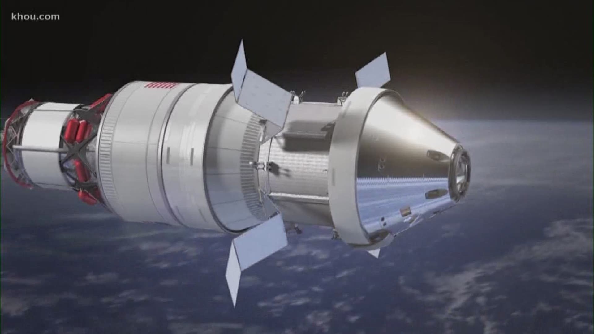 NASA tested its Orion capsule they hope to use to send humans back to the moon.