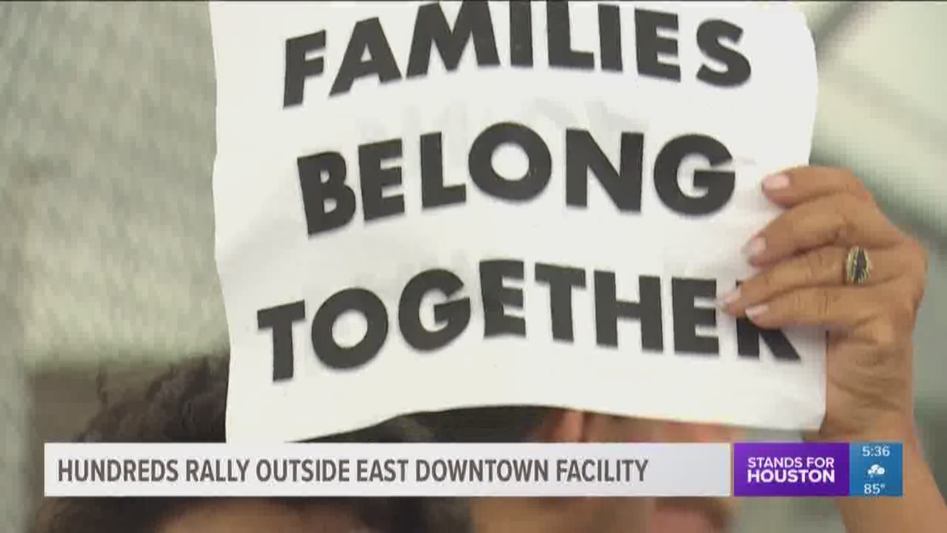 Tempers flare over proposed immigrant shelter east of downtown Houston