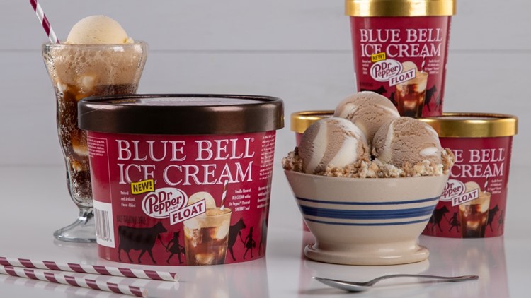 Blue Bell introduces new Dr. Pepper Float ice cream