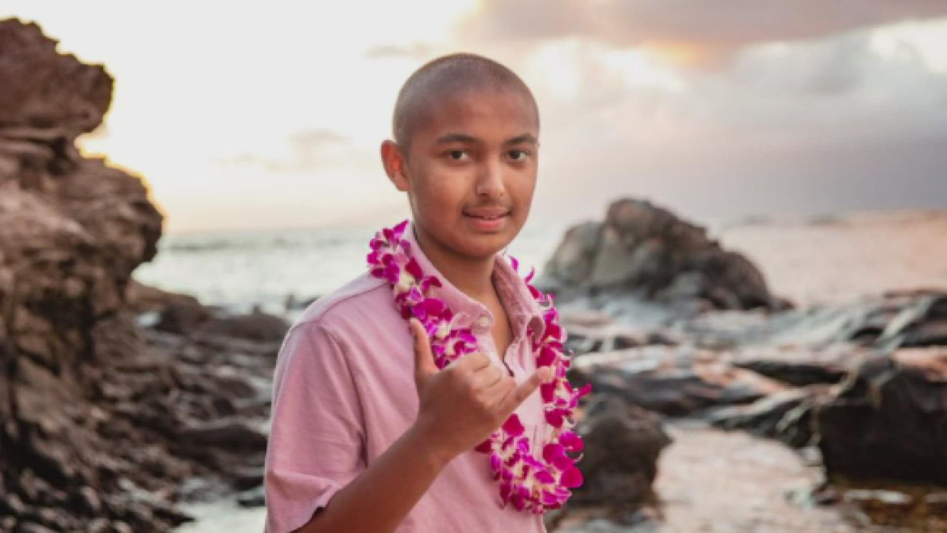 Zander Wainhouse was supposed to be on his Make-A-Wish trip to Hawaii, but his health took a turn before the visit.