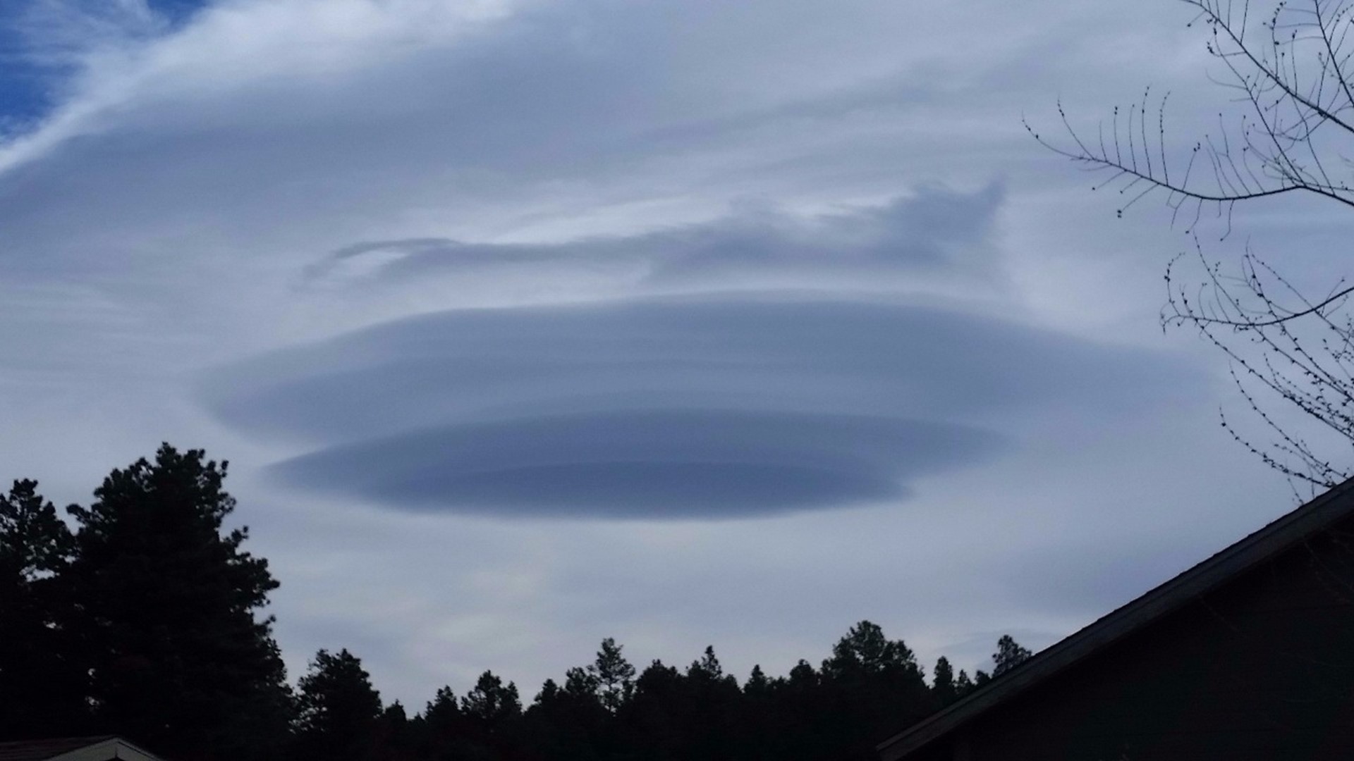 How Are Giant Saucer looking Clouds Formed Wltx