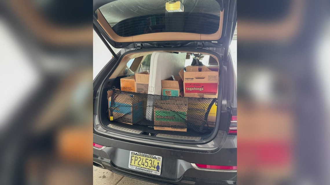A car full of Girl Scout cookies vanished in seconds. Now this troop is scrambling to save their goal.