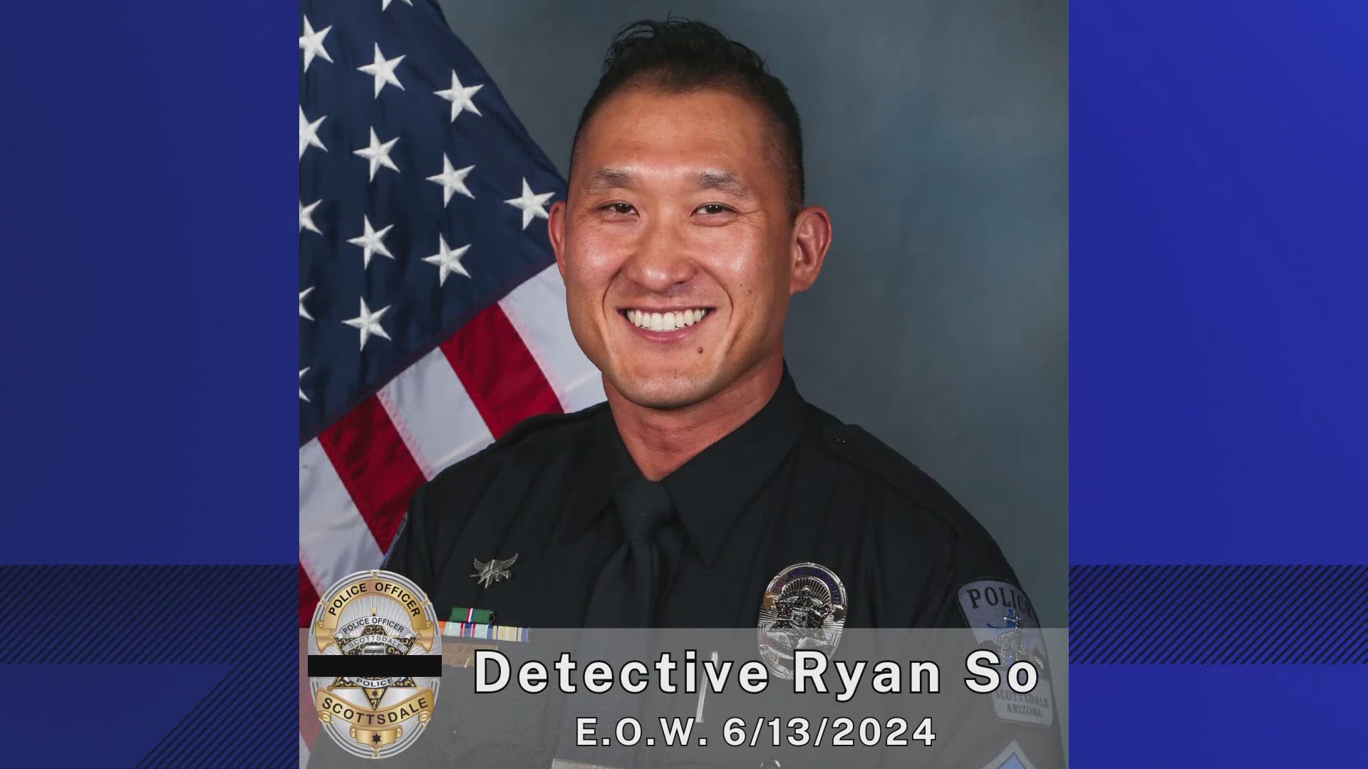 Officials say a preliminary investigation shows Det. Ryan So" died after a rifle accidentally fired following a search warrant and arrest operation.