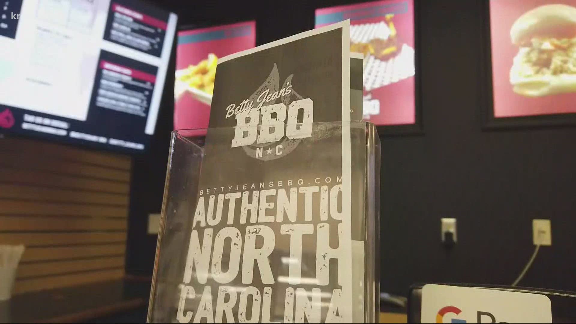 Betty Jean’s BBQ has been dishing out North Carolina cuisine at the military base for the last five years.