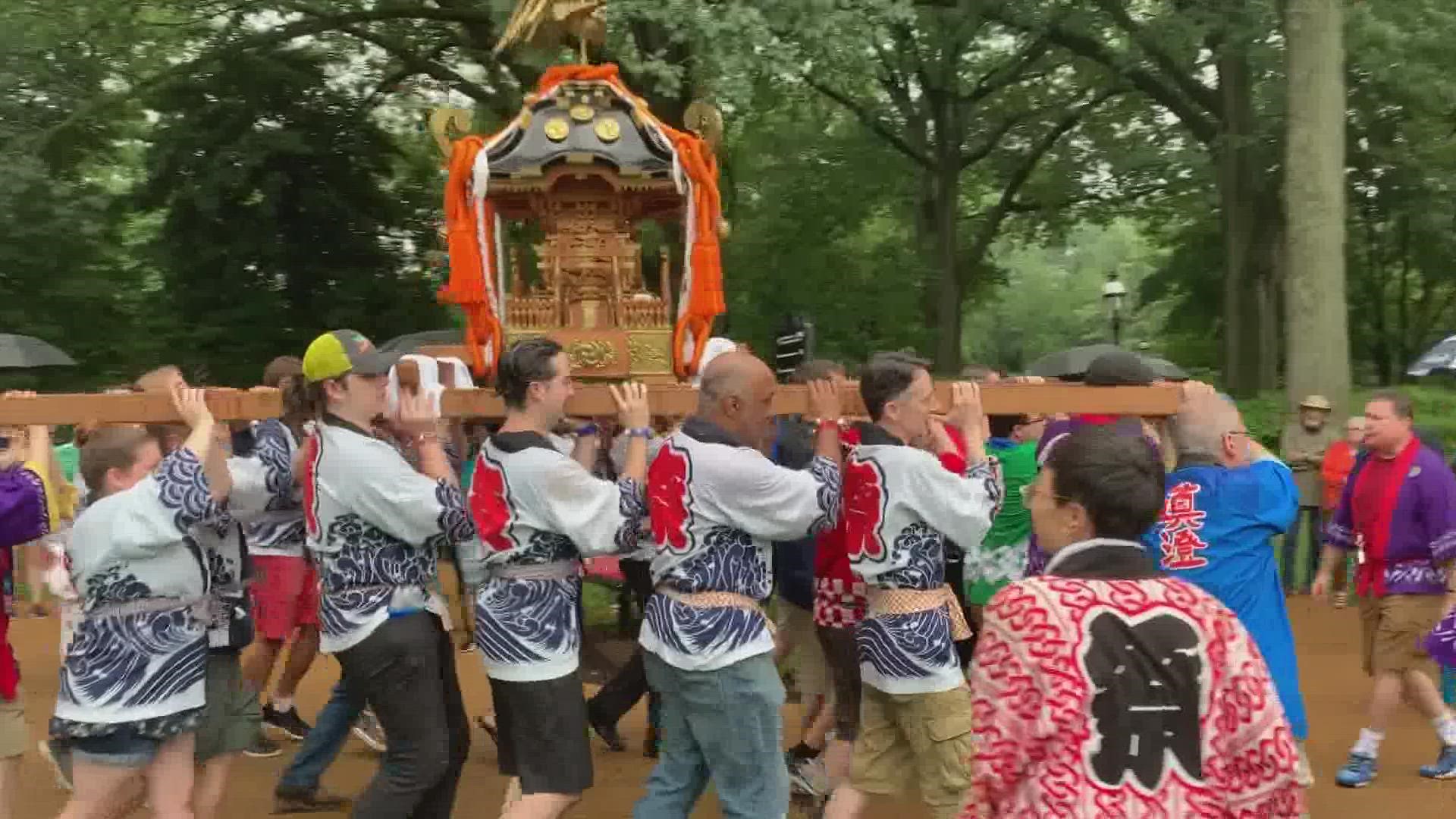 One of the largest and oldest Japanese Festivals returned to the Missouri Botanical Garden this weekend. It’s home to one of the largest Japanese gardens in the U.S.