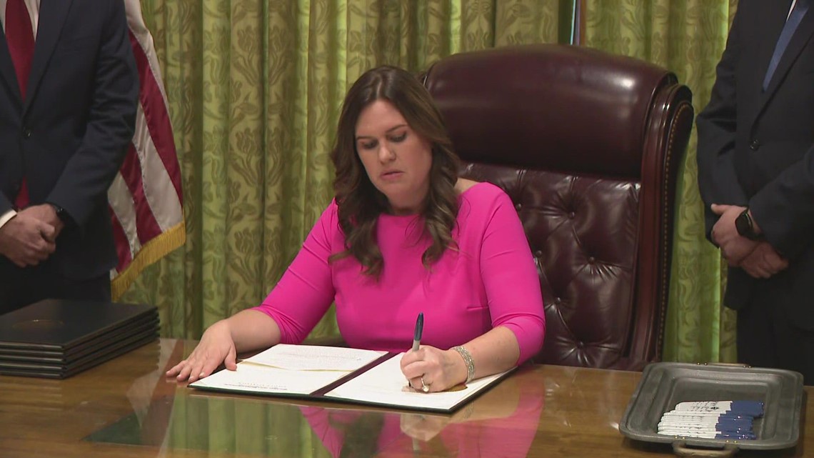 Gov. Sarah Huckabee Sanders bans Latinx from government documents