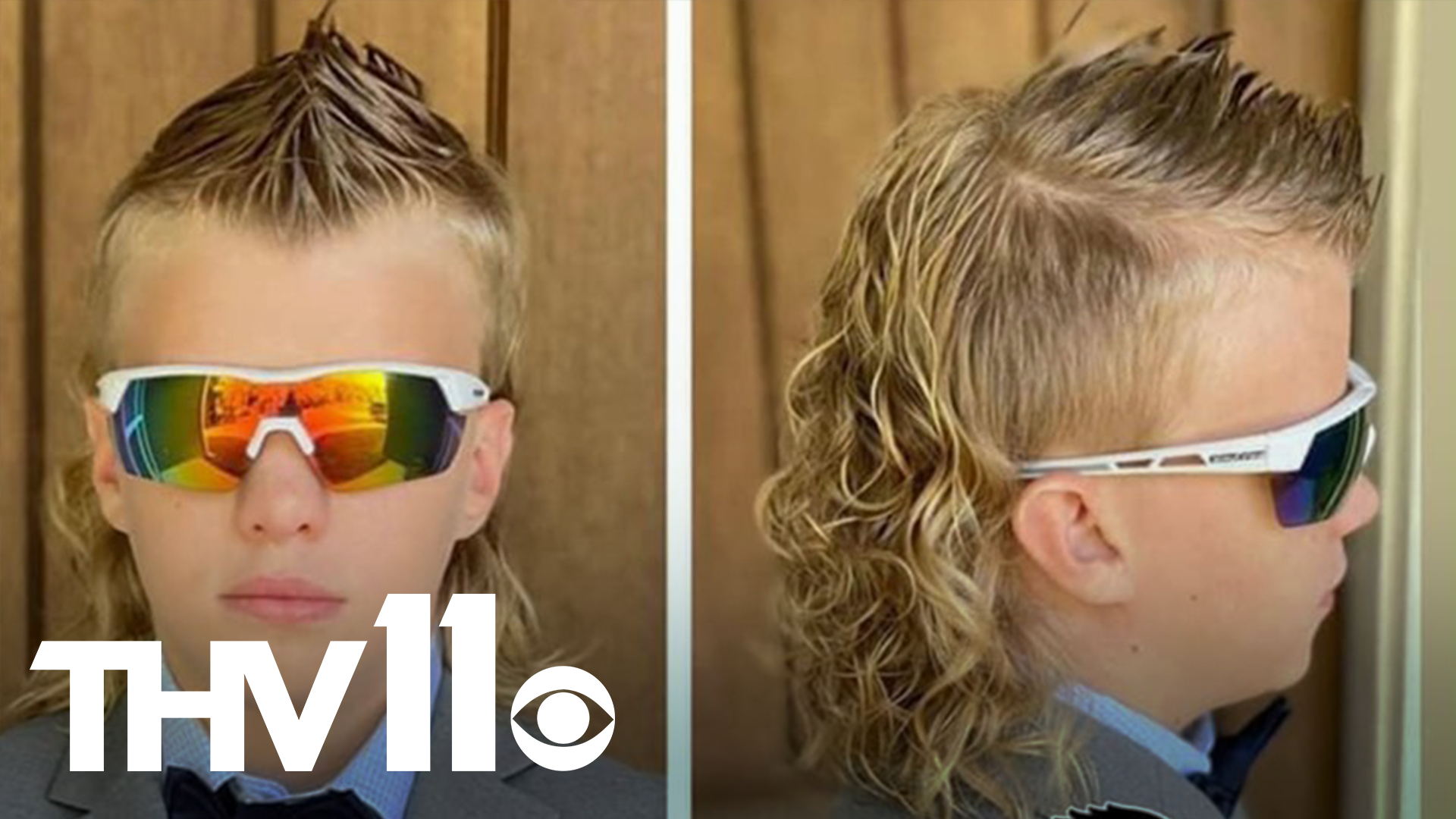 Sixth-grader, Allan Baltz was named first-place in the USA Mullet Championship. Baltz has pledged to donate the prize money to foster care if he wins.