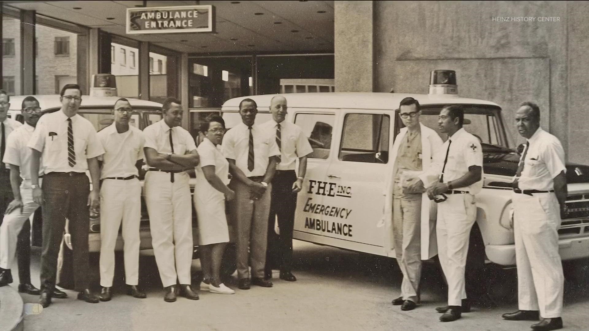 The Freedom House Ambulance Service, staffed by Black paramedics in Pittsburgh, was the first ambulance service to offer emergency medical treatment in the U.S.