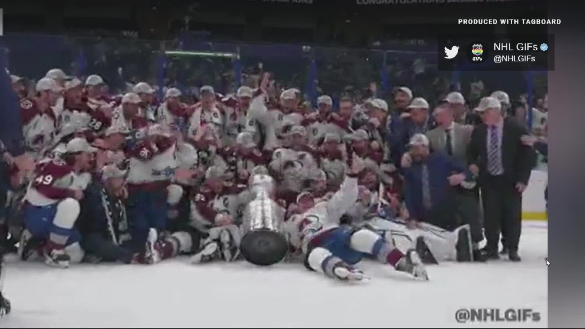 The Colorado Avalanche won the 2022 Stanley Cup and quickly made an impression on the iconic trophy.