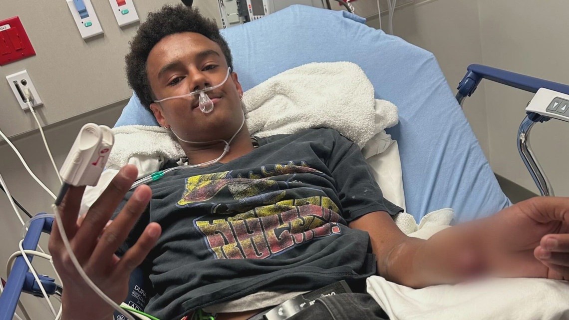 His bone was sticking out of his arm. The insurer still denied the claim.