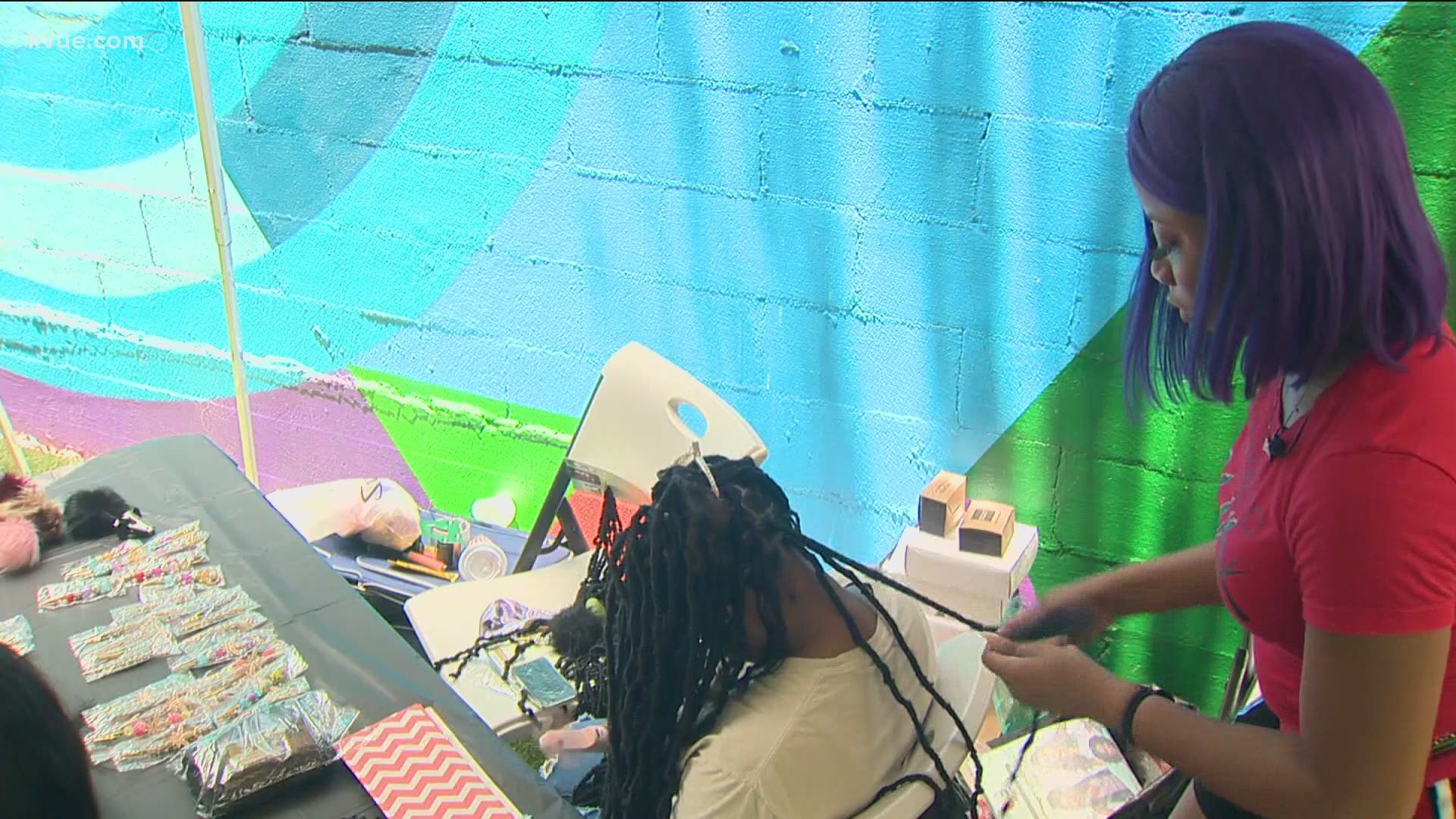 The third annual Kinky Curly Coily Fest is being held this weekend in Downtown Austin.