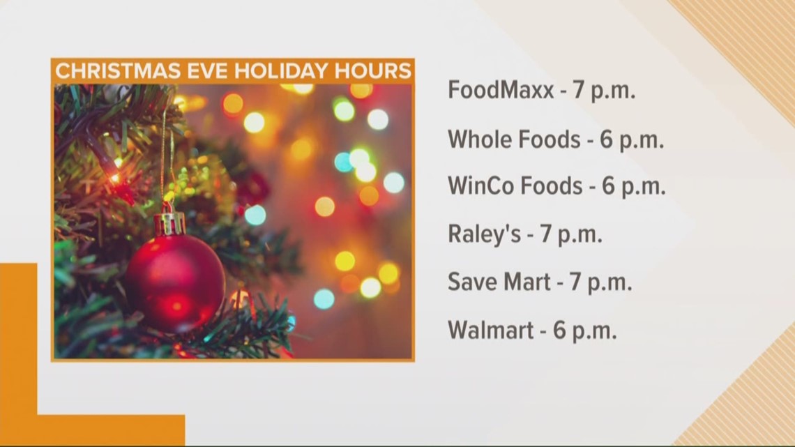 Christmas eve store hours for those last minute groceries | wltx.com