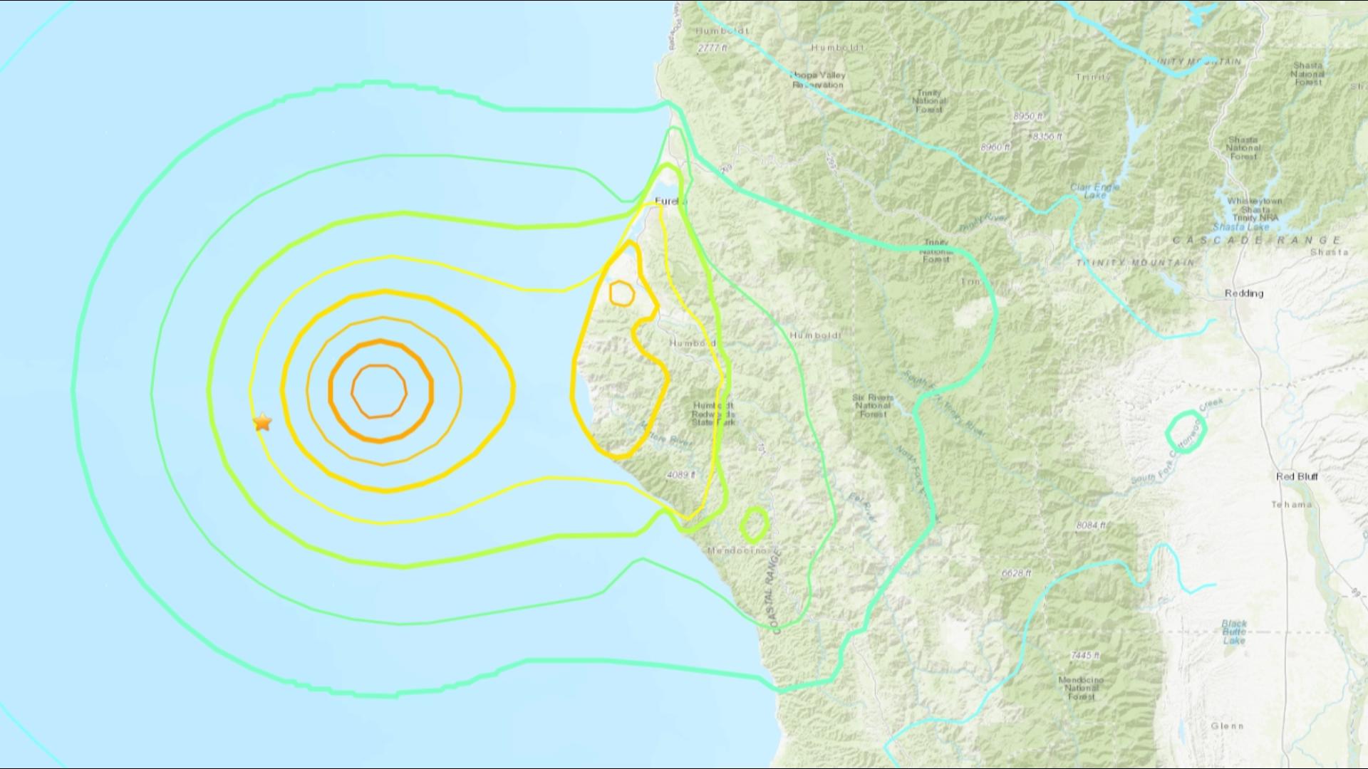 Tsunami warning humboldt county ca